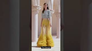 The designer vs the design by GEORGES HOBEIKA part 6  #fashion #hautecouture #runway #shorts #model