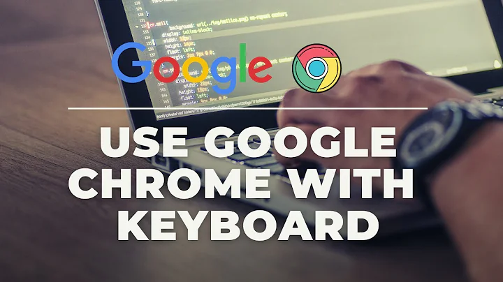 Navigate through Google Chrome with keyboard only