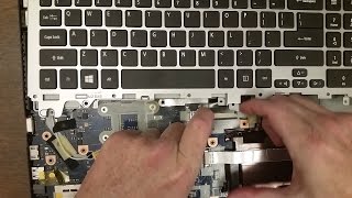 Replacing the keyboard on a Acer Aspire V3 571G laptop