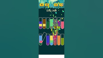 water sort puzzle - level 3499
