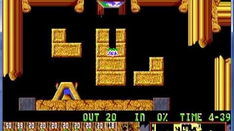 Lemmings 1 Fun Level 10 Smile if you love Lemmings.mpg