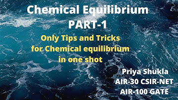 Chemical Equilibrium| Chemical equilibrium CSIR-NET, GATE ,neet ,jee|physical Chemistry basics