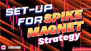 Boom and Crash 99% accurate SPIKE MAGNET strategy SETUP video