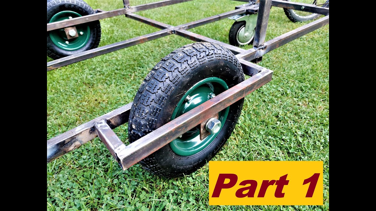 Donation for ZOO Garden / Custom Made DIY Project / Homemade Bicycle Triler / Trolley Cart / Part 1