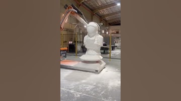 Making sculptures of the future using different materials