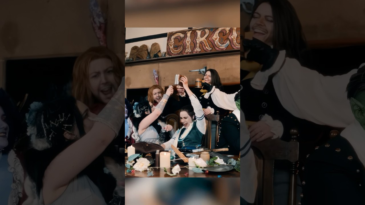 THE MIGHTY NEIN 💖 LONG MAY THEY REIGN COSPLAY GROUP 🥂 #shorts