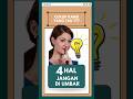 PENTING ! 4 HAL JANGAN DI UMBAR ! #beritaterkini #csinfo #infoterkini #tahukahkamu
