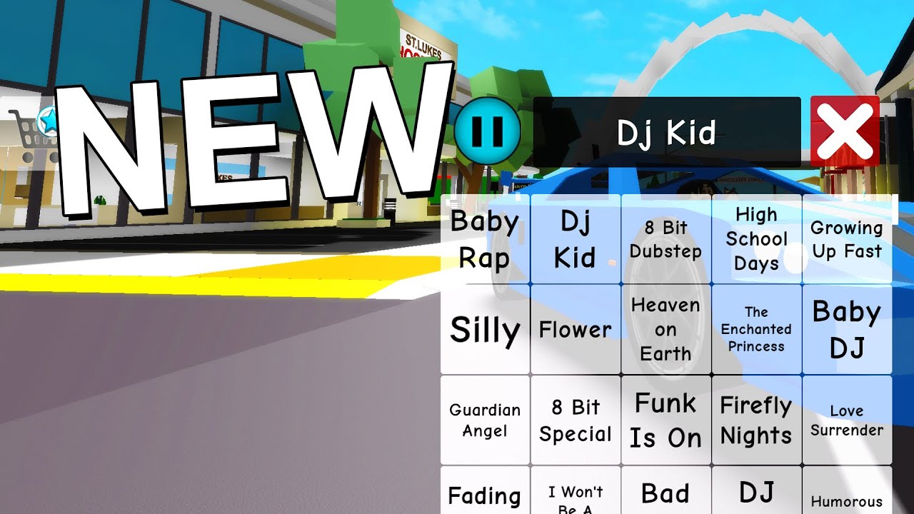 NEW MUSIC UPDATE IN BROOKHAVEN! (Roblox) - BiliBili