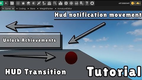How To Make HUD Transition With Movement - ITs Magic Tutorial