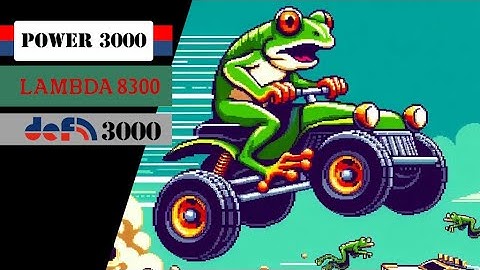 Frogger (Frøen) for Z80 Clone CPU NEC D780C - Lambda 8300