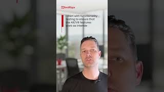 What is your approach to testing AR/VR features in mobile apps?