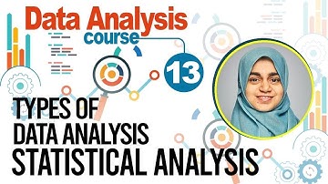 13  Types of Data Analysis | Statistical Analysis | Course By Sana Rasheed
