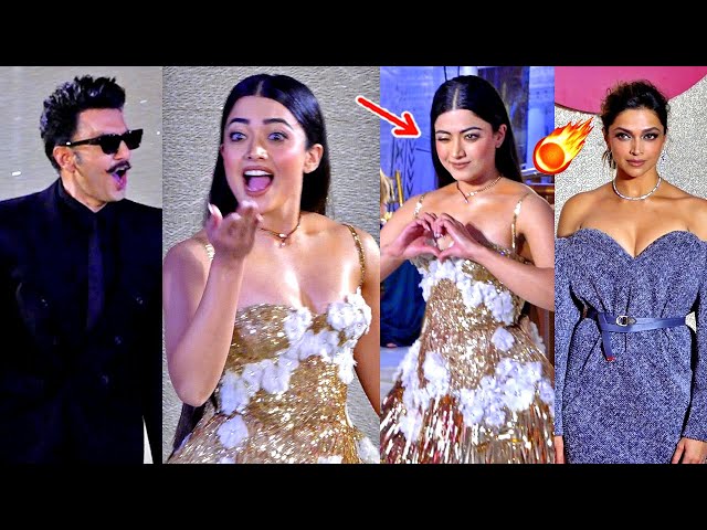 Ranveer Singh & Rashmika Mandanna boost fashion quotient in