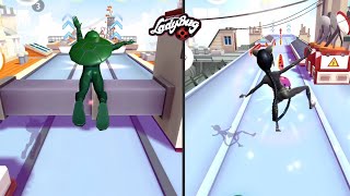 Miraculous Ladybug & Cat Noir Enter The Miraculous Universe And Run Through The Streets Of Paris