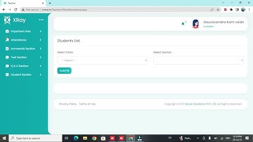 i-Genius 2.0: School ERP + Mobile App: How Teacher can enter Students Attendance and send Homework