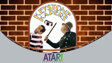 KEYSTONE KAPERS !  ATARI 800 XL -  80´S NOSTALGIA