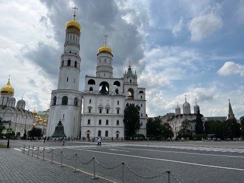 Видео: Комплекс храмов Московского Кремля.