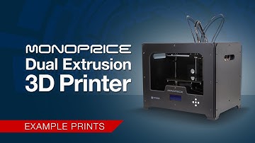 Monoprice 3D Printer Example Prints