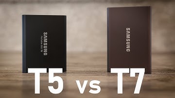 Samsung T5 vs T7 SSD Review