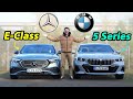 Allnew mercedes eclass w214 vs bmw 5 series g60 comparison review