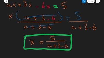 Linear Equations With Unknown Coefficients