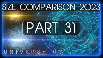 ABSOLUTE Size Comparison 2023 (Part 31) 4K 60FPS 3D