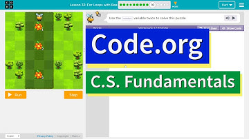 For Loops with Bee CS Express Lesson 22.10 Code.org Tutorial with Answers