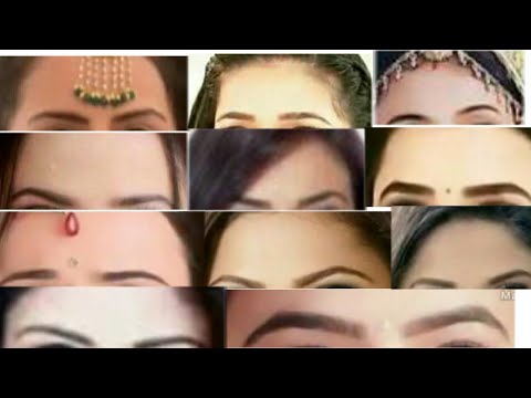 تحدي معرفة الممثلة الهندية من حاجباها او جبينها الوصف 