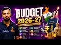 Union Budget 2026-27 Complete Analysis | Railway, SSC & All One Day Exams | Sachin Sir | RBE