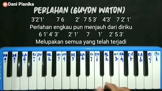 PERLAHAN (Guyon Waton) - Not pianika
