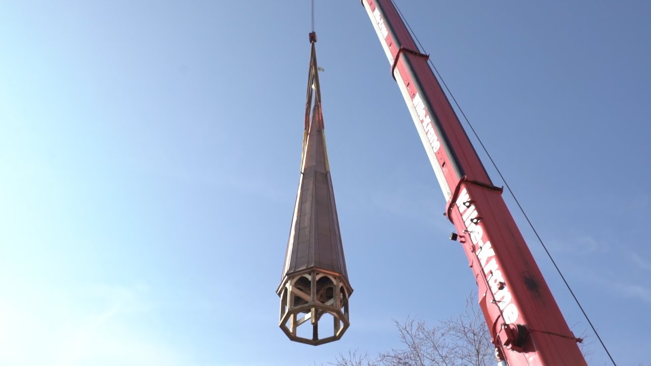 Kirchturm der St.-Nicolai-Kirche: Eckernförde bekommt Wahrzeichen zurück