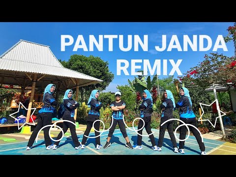 Senam Kreasi PANTUN JANDA || JANDA PIRANG REMIX #senamkreasi #tiktokviralterbaru #jandapirang