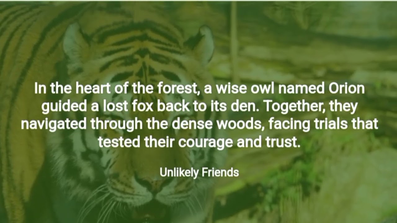 A Story -Friendship of Wildbeasts