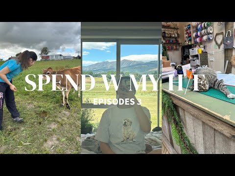 #EPISODE3[NZ留学]ホストファミリーと3年半ぶりの再会🫂大学始まるまでの数日間お世話になりました🐑🐄👨‍👩‍👧‍👧🍍☕️