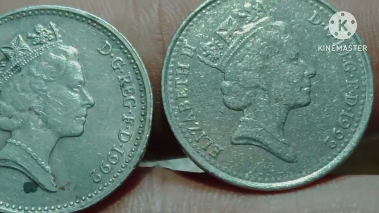 العمله المبحوث عنه عشره بنس (pns ) الملكه اليزابيث(Elizabeth)عام 1992(تحفه )❤️💙