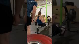 Ashlee Robertson — Aussie throwdown 2019 WOD 2A/B