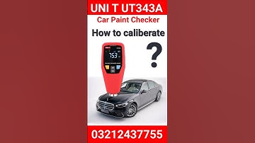 UNI-T UT343A Car Paint Thickness Gauge – Accurate, Reliable & Easy to Calibrate!