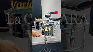 Varía la cáscara del Timbal 🎶 #timbal #timbales #salsa #tutorial #tutorials #percussion #percusion