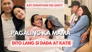 ❤️HALA KAT MAY SAKIT  BUTI NALANG NANDYAN SI KRIS AT KATIE INAALAGAAN SYA. LUNGKOT TULOY SI MR B 