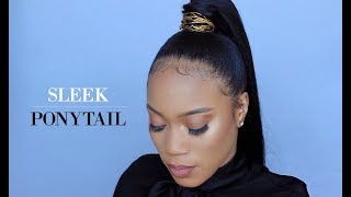 HOW TO: SLEEK PONYTAIL + GIVEAWAY(CLOSED)