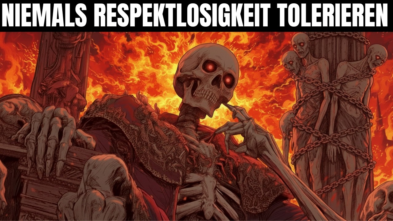 Wie mächtige Menschen mit Respektlosigkeit umgehen | Machiavelli