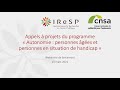 Iresp  programme autonomie 2022  webinaire de lancement