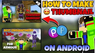 How to Actually COOK THUMBNAIL For MINECRAFT 🔥 Step by Step Tutorial | On Android 📱 screenshot 3