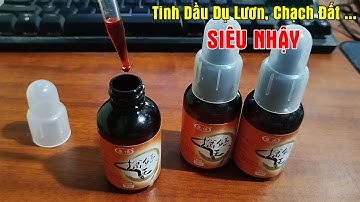 Tinh Dầu Dụ Lươn, Chạch Đất 50ml Siêu Nhậy - Mồi Nước Pha Chế Trộn Giun Ốc Bẫy Lươn Chạch 0987782098