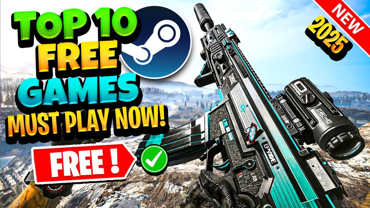 ⁣TOP 10 NEW FREE Steam Games Are Trending in 2025!