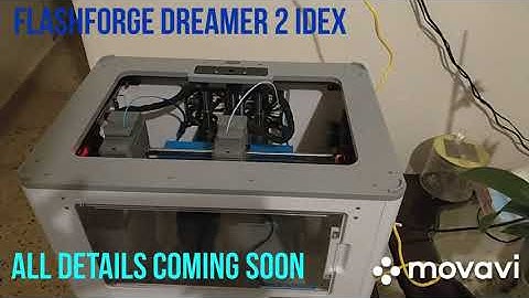 Flashforge Dreamer 2 IDEX system 3D printer