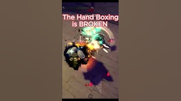 THE HAND BOXING IS BROKEN #yba #roblox #trending #shorts #tiktok #viralvideo #viralshorts #jjba