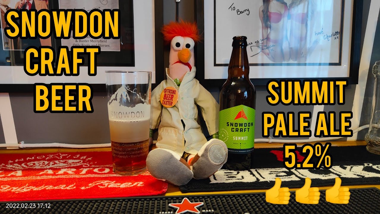 Summit pale ale 5.2 Snowdon craft beer review No. 911 YouTube
