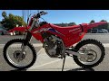 2024 Honda CRF250f ...Great trail bike w low hours in the SF Bay Area