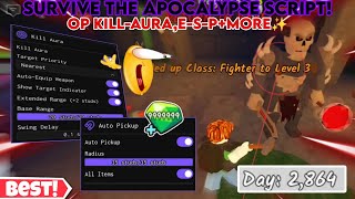 [⏳]Survive The Apocalypse Script OP Kill-aura🔥,Auto Pickup/Store🤩,Esp(all Items😎) & More Pc & Mobile screenshot 2
